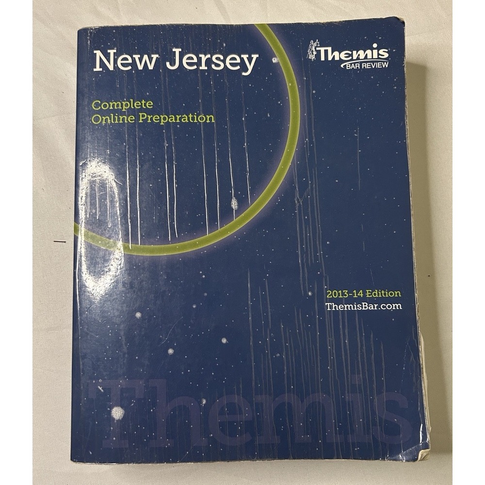 New Jersey 2013-14 Ed. Themis Bar Review Complete Online Preparation Law Ed Book